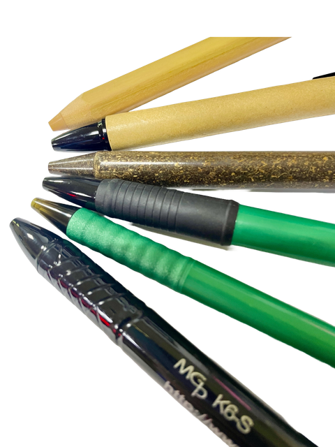 Recycle Pen, PET/ PLA/ Papper/ Corn/ Wooden Barrel