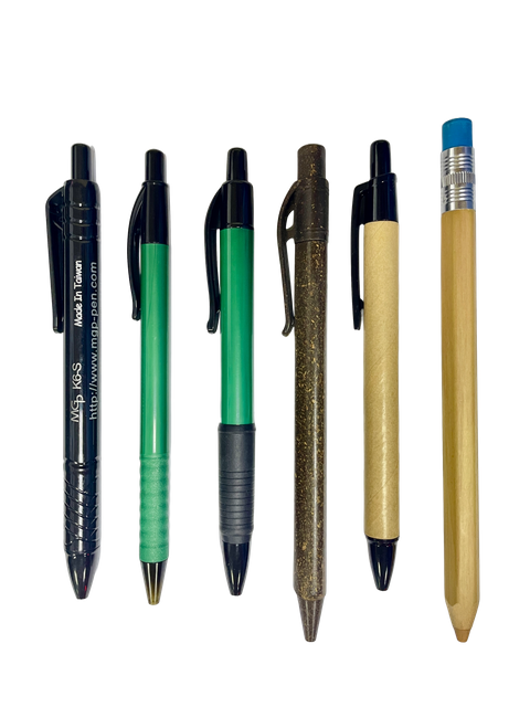 Recycle Pen, PET/ PLA/ Papper/ Corn/ Wooden Barrel